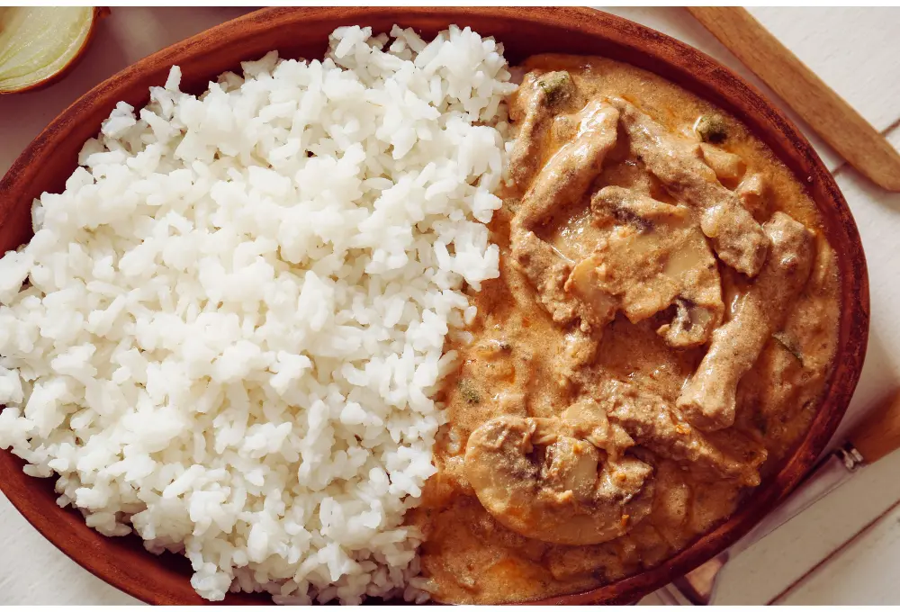 κοτόπουλο αλά κρεμ